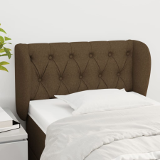 vidaXL sötétbarna szövet fejtámla szárnyakkal 83x23x78/88 cm ágy és ágykellék