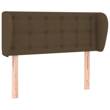 vidaXL sötétbarna szövet fejtámla szárnyakkal 83x23x78/88 cm (3117555) ágy és ágykellék