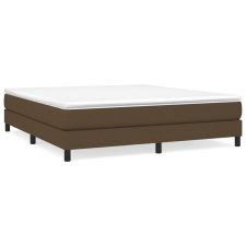 vidaXL sötétbarna szövet rugós ágykeret 180x200 cm (3120535) ágy és ágykellék