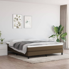 vidaXL sötétbarna szövet zsebrugós ágymatrac 160x200x20 cm ágy és ágykellék