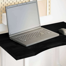 vidaXL sötétbarna tömör fa tölgyfa téglalap alakú íróasztallap bútor