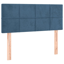 vidaXL sötétkék bársony fejtámla 90x5x78/88 cm (346030) ágy és ágykellék