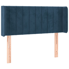 vidaXL sötétkék bársony fejtámla 93x16x78/88 cm (3119046) ágy és ágykellék