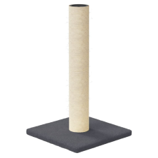vidaXL sötétszürke kaparóoszlop 22 x 22 x 45 cm (171677) macskafelszerelés