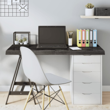 vidaXL Sötétszürke kezelt tömör tölgyfa asztallap 120x60x6 cm bútor