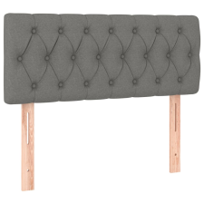 vidaXL sötétszürke szövet fejtámla 100x7x78/88 cm (346327) ágy és ágykellék