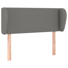 vidaXL sötétszürke szövet fejtámla szárnyakkal 103x23x78/88 cm (3116995) ágy és ágykellék