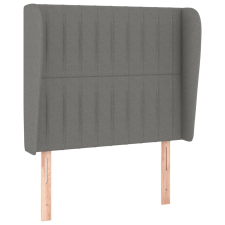 vidaXL sötétszürke szövet fejtámla szárnyakkal 83 x 23 x 118/128 cm (3118169) ágy és ágykellék