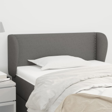 vidaXL sötétszürke szövet fejtámla szárnyakkal 83x23x78/88 cm ágy és ágykellék