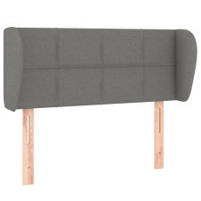 vidaXL sötétszürke szövet fejtámla szárnyakkal 83x23x78/88 cm (3117119) ágy és ágykellék