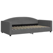 vidaXL sötétszürke szövet kanapéágy 100 x 200 cm (354117) ágy és ágykellék