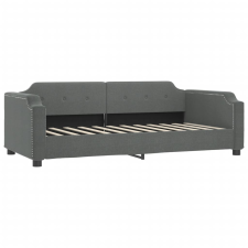 vidaXL sötétszürke szövet kanapéágy 90 x 190 cm (354216) ágy és ágykellék
