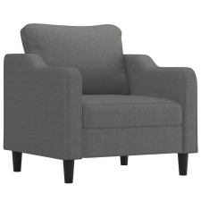 vidaXL sötétszürke szövet kanapéfotel 60 cm (359344) bútor