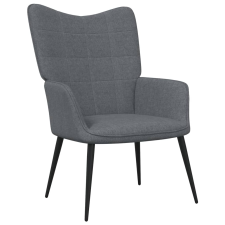 vidaXL sötétszürke szövet pihenőfotel 62 x 68,5 x 96 cm bútor
