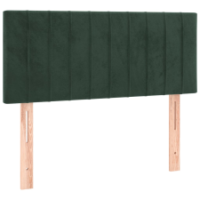 vidaXL sötétzöld bársony fejtámla 80 x 5 x 78/88 cm (346211) ágy és ágykellék
