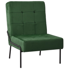 vidaXL sötétzöld bársony pihenőszék 65 x 79 x 87 cm bútor