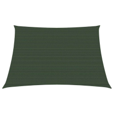 vidaXL sötétzöld HDPE napvitorla 160 g/m² 4/5 x 4 m kerti bútor