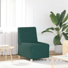 vidaXL sötétzöld szövet kanapészék 55 cm bútor