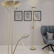 vidaXL Szabályozható LED-es állólámpa 23 W világítás