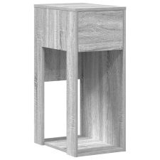 vidaXL számítógépes toronyállvány fiókkal Szürke Sonoma 30x44x74 cm (858736) íróasztal