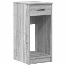 vidaXL számítógépes toronyállvány fiókkal Szürke Sonoma 35x45x77 cm (858745) íróasztal