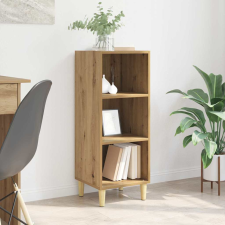 vidaXL Széf kézműves tölgy 32.5 x 34.5 x 90 cm Faanyag bútor