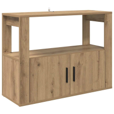 vidaXL Széf kézműves tölgy 80 x 30 x 60 cm Faanyag (881091) bútor