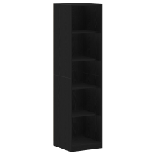 vidaXL Szekrény Fekete Tölgy 50x50x200 cm Mérnöki Fa (3345123) bútor