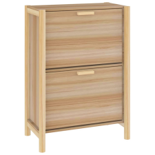 vidaXL szerelt fa cipőszekrény 57,5 x 33 x 80 cm (345686) bútor