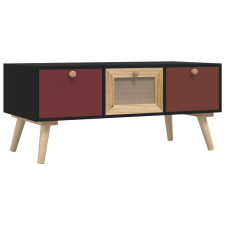 vidaXL szerelt fa dohányzóasztal fiókokkal 80 x 40 x 35,5 cm (352158) bútor