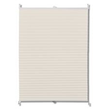 vidaXL Szét Húzható Roló 40x150cm Krém (240619) lakástextília
