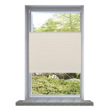 vidaXL Szét Húzható Roló 80x100cm Krém redőny