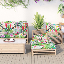 vidaXL színes oxford szövet raklappárna 60 x 61,5 x 10 cm lakástextília