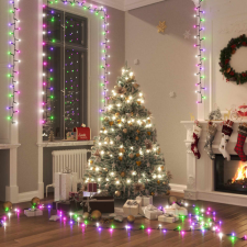 vidaXL színes pasztell fényű kompakt PVC LED-szalag 400 LED-del 13 m karácsonyfa izzósor