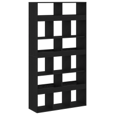 vidaXL Szobaelválasztó 2 db Fekete tölgy 100x33x187,5 cm Műgyanta (3345127) bútor