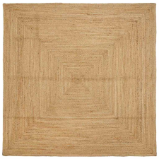 vidaXL Szőnyeg Bézs 240 x 240 cm Juta lakástextília