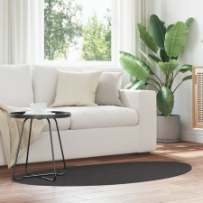 vidaXL Szőnyegek Antracit Poliészter 80 x 150 cm Kiegészítő Szőnyegek lakástextília