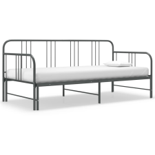 vidaXL szrüke fém kihúzható kanapéágy-keret 90 x 200 cm bútor