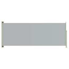 vidaXL szürke behúzható oldalsó terasznapellenző 117 x 300 cm (317828) kerti bútor
