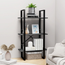 vidaXL szürke forgácslap tárolópolc 60 x 30 x 105 cm bútor