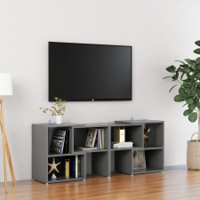 vidaXL szürke forgácslap TV-szekrény 104x30x52 cm bútor