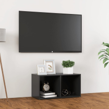 vidaXL szürke forgácslap TV-szekrény 72 x 35 x 36,5 cm bútor
