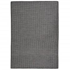 vidaXL szürke lapos szövésű kültéri szőnyeg 140 x 200 cm lakástextília