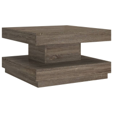 vidaXL szürke MDF dohányzóasztal 60 x 60 x 35 cm (286098) bútor