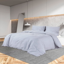 vidaXL szürke mikroszálas ágyneműhuzat-garnitúra 260 x 240 cm lakástextília