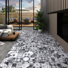 vidaXL szürke mintás 2 mm-es öntapadó PVC padlóburkolat 5,02 m²