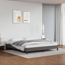 vidaXL szürke műbőr ágykeret 180x200 cm ágy és ágykellék