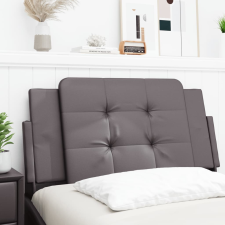 vidaXL szürke műbőr fejtámla párna 100 cm ágy és ágykellék