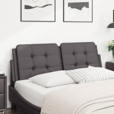 vidaXL szürke műbőr fejtámla párna 140 cm ágy és ágykellék