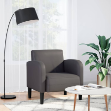 vidaXL Szürke műbőr kanapé szék karfával 54 cm bútor